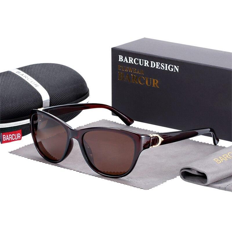 NEW TR90 Ladies and Woman  Gradient Cat Eye Sunglasses Polarized Glasses In Modern Luxury Style and With UV Protection - SJB-DIAMOND ELITES