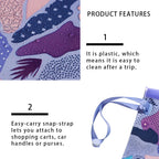 NEW Portable EVA Baby Wet Wipe Holder Case Reusable Refillable Wet Wipe Bag Tissue Box Snap-Strap Cosmetic Pouch Home Storage Lootquake LLC