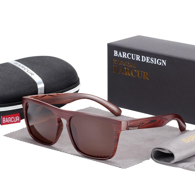 Luxury Polarized Imitation Wood Sunglasses for Men and Women  Retro Sunglasses Fashion Retro Style  Oculos de sol - SJB-DIAMOND ELITES