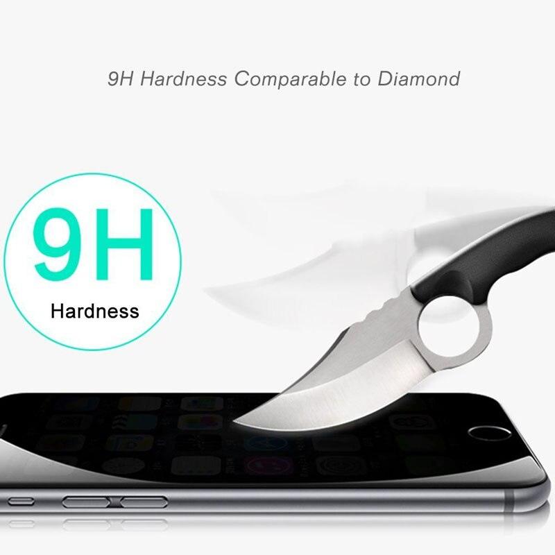 2Pcs Privacy Screen Protectors for iPhone 13 12 11 Pro XS Max 12Mini XR SE2020 Anti-spy Tempered Glass for iPhone 6S 7 8 Plus Screen Protector Tempered Glass Anti Spy Privacy Glass Screen Protector For iPhone Stevvex