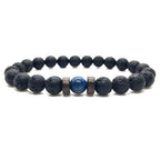 Lava Stone Men Wrist  Bracelet Natural Moonstone Bead Tibetan  Chakra Diffuser Bracelets For Men Jewelry Cool Gifts - SJB-DIAMOND ELITES