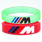 Hologram Bracelet ///M Sport M Power Black White Silicone Wristband Bangle for Auto Club Fans M3 M5 M6 3/5/7 Series - SJB-DIAMOND ELITES