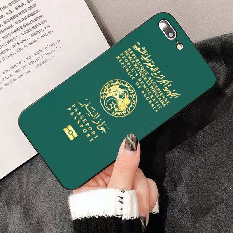 Fashion Passport Phone Case For Iphone 13 8 7 6 6s Plus X 5s Se 2020 Xr 11 12 Pro Xs Max Soft Cover Silicone Bumper Case Stevvex