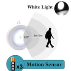 STEVVEX latest 2020 Night Lamps With active Motion Sensors  Warm/White Night Lights easily accessible in home as kids Night Light as for Kitchen/ Cabinet/ Wardrobe with functional purposes - SJB-DIAMOND ELITES