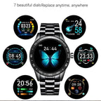 Smart Watch For Men With  LED Screen and  Heart Rate Monitor Blood Pressure Fitness tracker Sport waterproof Smartwatch - SJB-DIAMOND ELITES