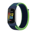 Fitbit Charge 5 6 Nylon Velcro Band - Durable Comfortable Strap - SJB-DIAMOND ELITES
