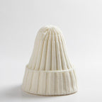 Modern Luxury Solid Baby Boy Girl Autumn Winter Beanie Warm Cap For Kids In Elegant Design