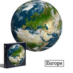 1000pcs Modern Round Puzzles Toys Puzzles Educational Toys Puzzles For Adults Interesting Goods Learning And Education Moon and Planets Puzzles - SJB-DIAMOND ELITES