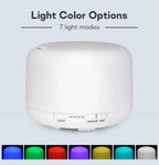 Air Humidifier Essential Oil Diffuser 300ML 500ML 1000ML With Lights Remote Control Ultrasound Electric Aromatherapy Diffuser Lootquake LLC