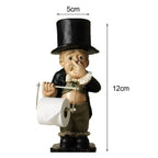 Cute Old Man Shape Statue Model Handmade Decorative Wide Application Display Sculpture Yard Decoration Crafts Home Ornament Lootquake LLC