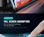 500D Curved Protective Glass For iphone SE 2020 6 6S 7 8 Plus Tempered Glass Film on iPhone X XR 11 Pro XS Max Screen Protector Anti-Fingerprint Tempered Glass Film Full Screen Case Friendly Bubble Free for iPhone Stevvex