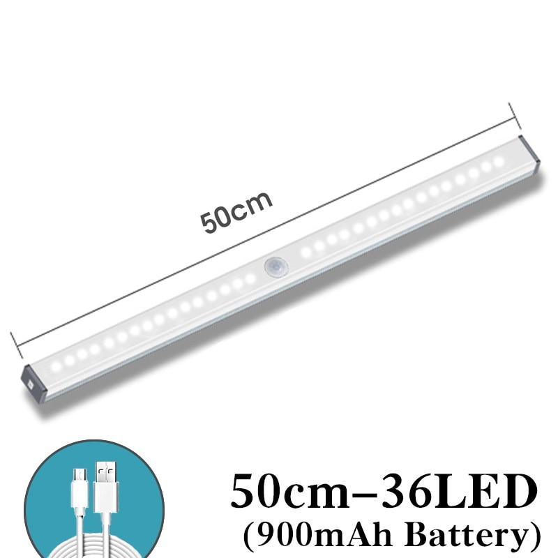LED Night Light Motion Sensor Wireless USB Rechargeable Night lamp For Kitchen Cabinet Wardrobe Wall Lamp Mobile Lamp With Sensors - SJB-DIAMOND ELITES