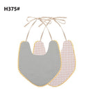 Handmade Luxury Floral Baby Bib Accessories Burp Cloths Newborn Baby Boy Girl Kids Cartoon Bibs 100% Cotton Linen Waterproof Saliva Bib For Kids