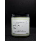 TD Soy Wax Scented Candle in White Tea & Fig Flavor Available in 5 Size Options Lootquake LLC