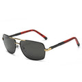 Luxury Men Modern Business Elegant New Sunglasses With High Quality Metal Frame and UV400 Protection - SJB-DIAMOND ELITES