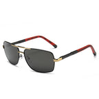 Luxury Men Modern Business Elegant New Sunglasses With High Quality Metal Frame and UV400 Protection - SJB-DIAMOND ELITES