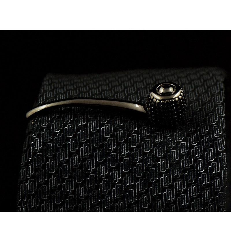 New Unique Quality Tie Clip  Simple Tie Clip Party Tie Bar Clip For Regular Ties Necktie Wedding Business Ties Accessories Men's Tie Pin Novelty Personality Tie Clip Regular Tie Necktie Clip For School And Daily Life Stevvex