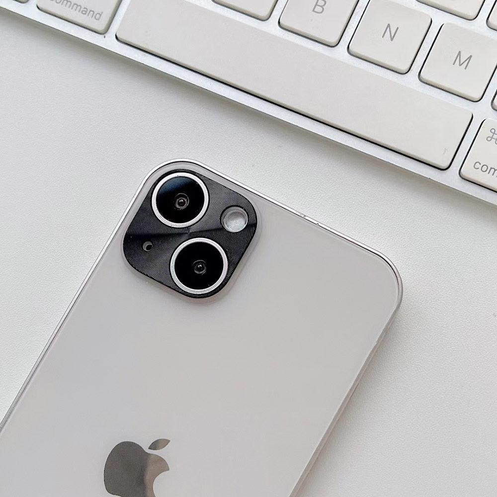 CD Texture Metal Camera Lens Frame For Iphone 14 Plus 13 Pro Max 12 Pro Max 11 Pro Max 12 Pro Camera Lens Screen Protector Camera Lens Protector Ring Cover Anti-Fall Not easy to fall 360 Degree Protection Stevvex