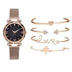 New STEVVEX Luxury Women Watches Magnetic Starry Sky Female Clock Quartz Wristwatch Fashion Ladies Wrist Watch For Women and Girls