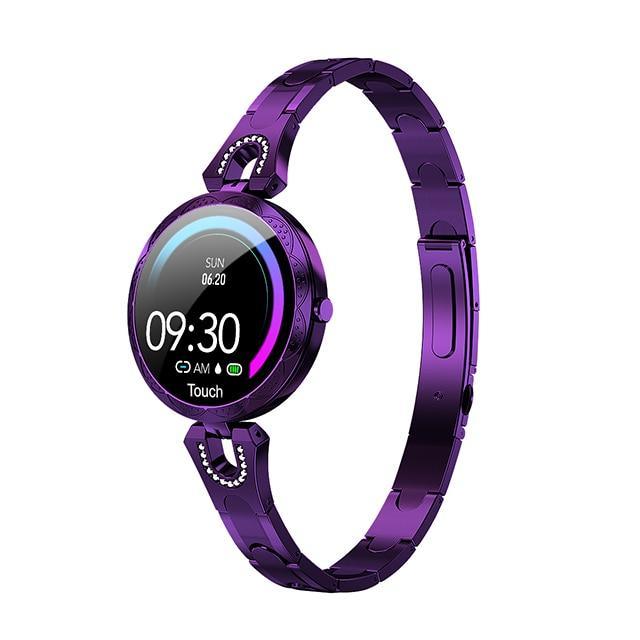 Fashion Women's Smart Watch Waterproof Wearable Device Heart Rate Monitor Sports Smartwatch For Women Ladies - SJB-DIAMOND ELITES