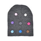 Baby Winter Autumn Warm Knit Hat For Girls Boys Solid Color For Baby and Kids