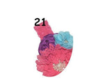 Luxury Modern Handmade Flower Headband Newborn Infant Pearl Flowers With Lace wide Headbands Bebes Hair Accessories Bow