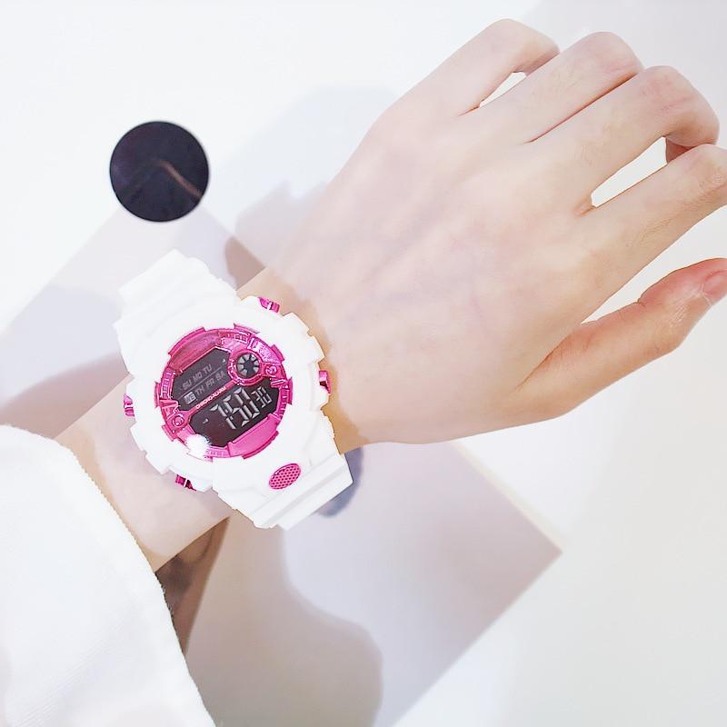Electroic Shock Digital Watch Unisex Sports Waterproof  Watch With LED Colorful Mode Wristwatch For  Men and woman - SJB-DIAMOND ELITES