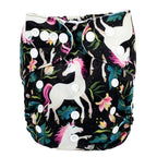 Modrn Printed Baby Pocket Cloth Diaper Nappy Reusable Adjustable Washable Nappies For Baby Boys and Baby Girls In Elegant Style