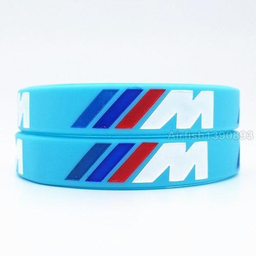 Hologram Bracelet ///M Sport M Power Black White Silicone Wristband Bangle for Auto Club Fans M3 M5 M6 3/5/7 Series - SJB-DIAMOND ELITES