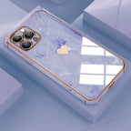 Luxury Shockproof Soft Case For iPhone 13 12 11 Pro Max XS XR X R 8 7 Plus iPhone12 12Pro iPhone11 Marble Texture Covers  Luxury Love Phone Case Cute Side Small Heart Pattern Soft Shockproof Full Lens Case for iPhone Stevvex