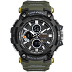 Men's  Sports Watches Top Brand Luxury Military Quartz Watch Men Waterproof 50M Shock  Digital Whats Relogio Masculino - SJB-DIAMOND ELITES