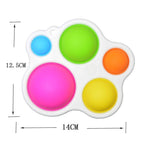 Baby Board Exercise Toys Rattle Puzzle Toys Colorful Intelligence Development Board Early Educational Board Toys For Baby Kids (Colorful) - SJB-DIAMOND ELITES