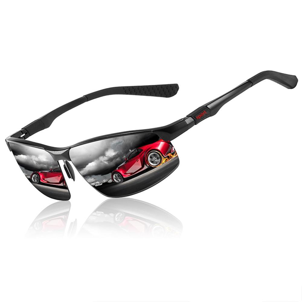 New Sports Aluminium Sunglasses Men Polarized Man Sunglasses Brand Sports Eyewear For Women and Men With UV400 Protection - SJB-DIAMOND ELITES