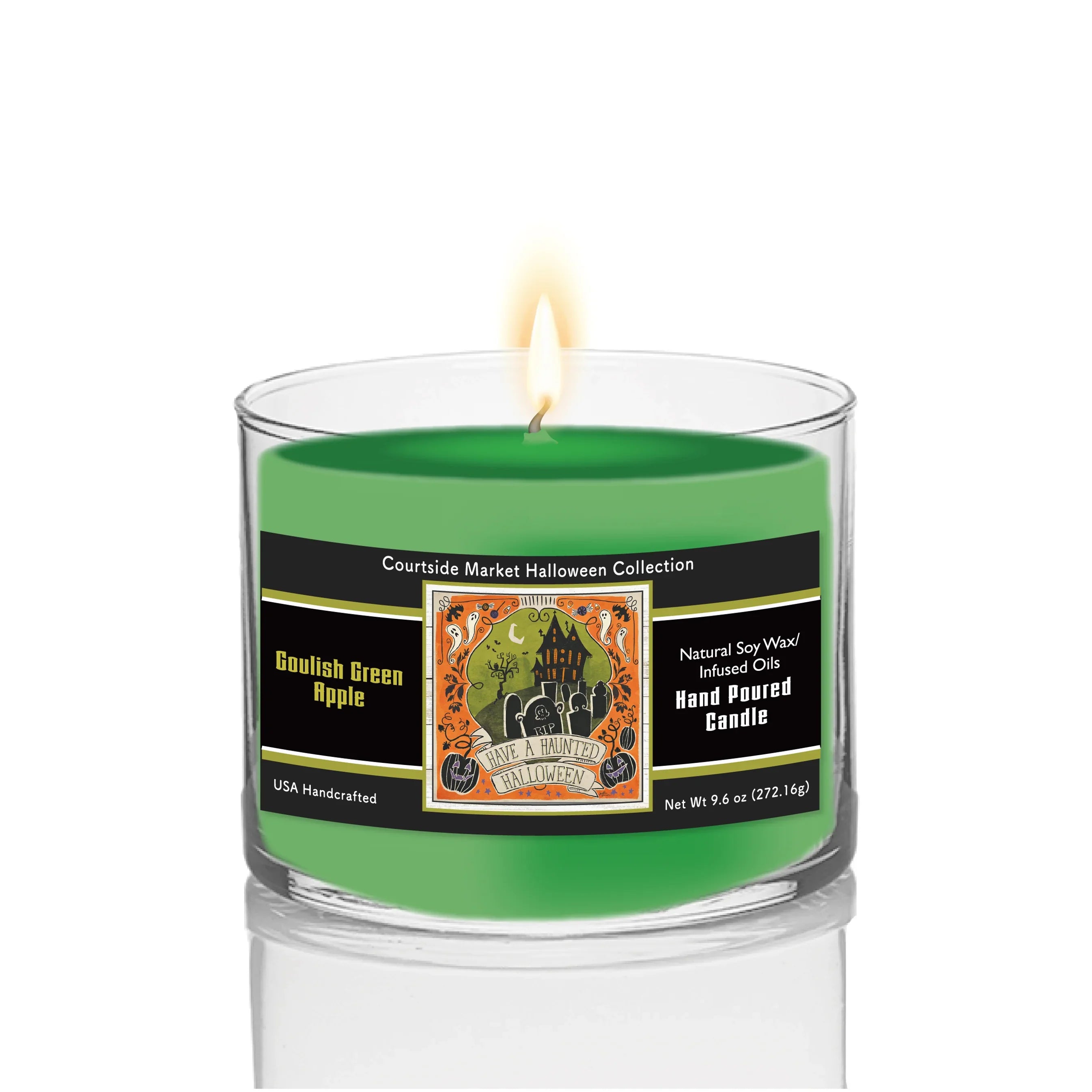 TD Courtside Market Stay Creepy III Soy Wax Scented Candle in Glass Jar Lootquake LLC