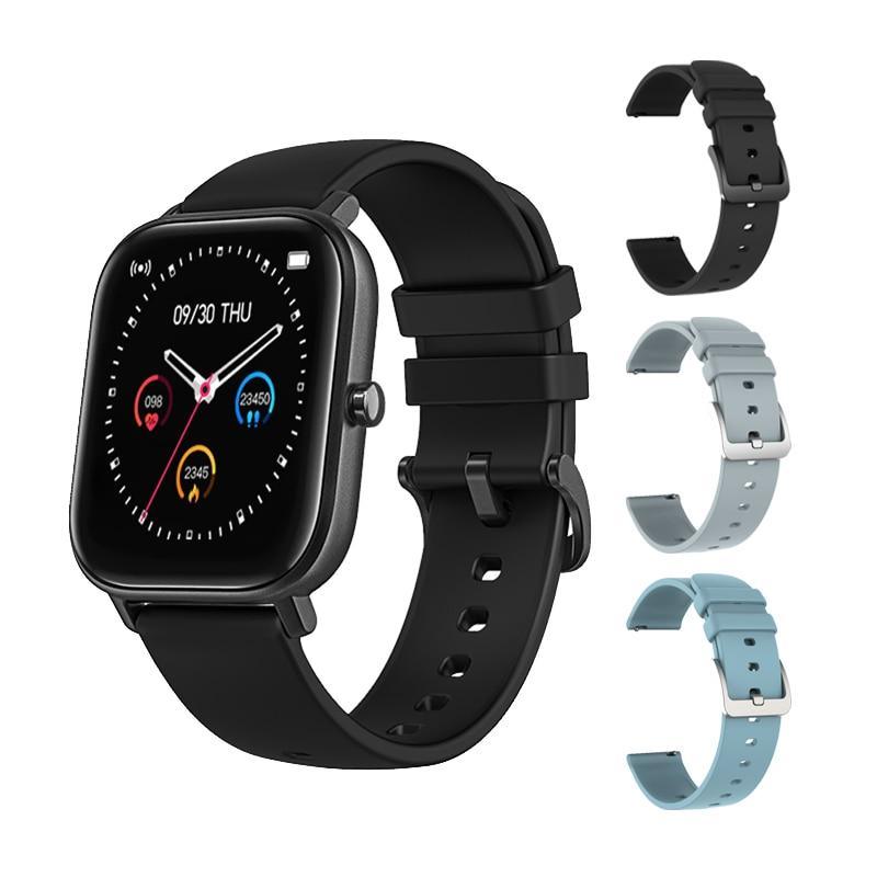 Modern Unisex Smart Watch For Men and Women With Sport Heart Rate Monitor Sleep Monitor Smartwatch Tracker For Phone and Extra Straps - SJB-DIAMOND ELITES