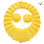 Shampoo Cap Durable Baby Bath Visor Hat Adjustable Baby Shower Protect Eye Water-proof Hair Wash Shield For Kids Bath