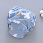 Baby Training Pants Cloth Diapers Washable 6 Layers Gauze Cover Breathable Spring Reusable Newborn Diaper Nappies For Baby and Kids
