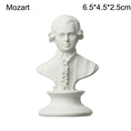 Mini Plaster Statue Greek Mythology Celebrities Famous Sculpture Figurine Drawing Practice Gypsum Bust Portraits Lootquake LLC