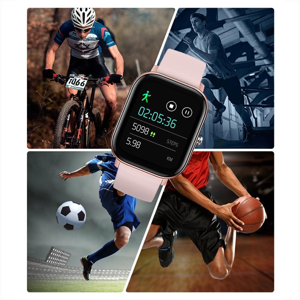 Modern Unisex Smart Watch For Men and Women With Sport Heart Rate Monitor Sleep Monitor Smartwatch Tracker For Phone and Extra Straps - SJB-DIAMOND ELITES