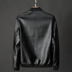 Leather Jacket Bomber Motorcycle Jacket Men Biker PU Baseball Jacket Plus Size 7XL 2020 Fashion Causal Jaqueta Masculino J410 Pi-Mart