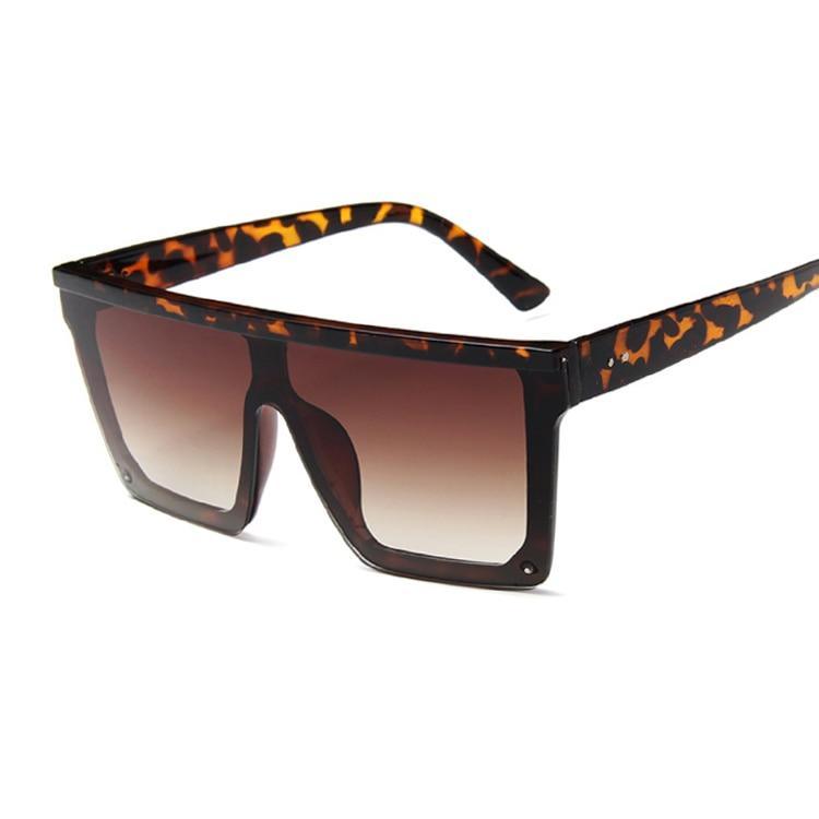 Retro Modern Elegant Square Sunglasses for Women and Lady With Big Frame Fashion Girls Sunglasses In Vintage Style With UV400 Protection - SJB-DIAMOND ELITES