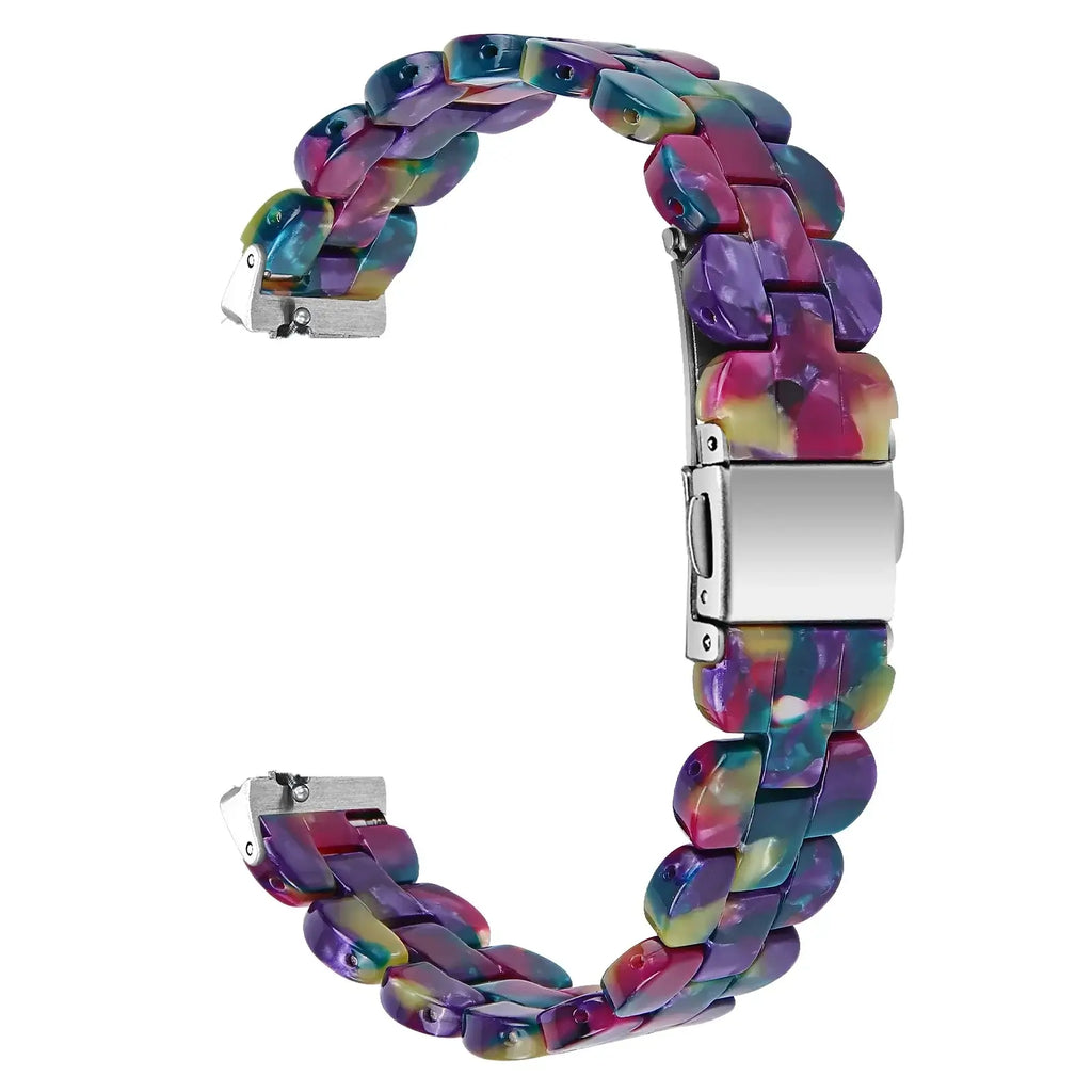 Fitbit Inspire 3, 2, 1, HR Resin Band - Durable, Lightweight - SJB-DIAMOND ELITES