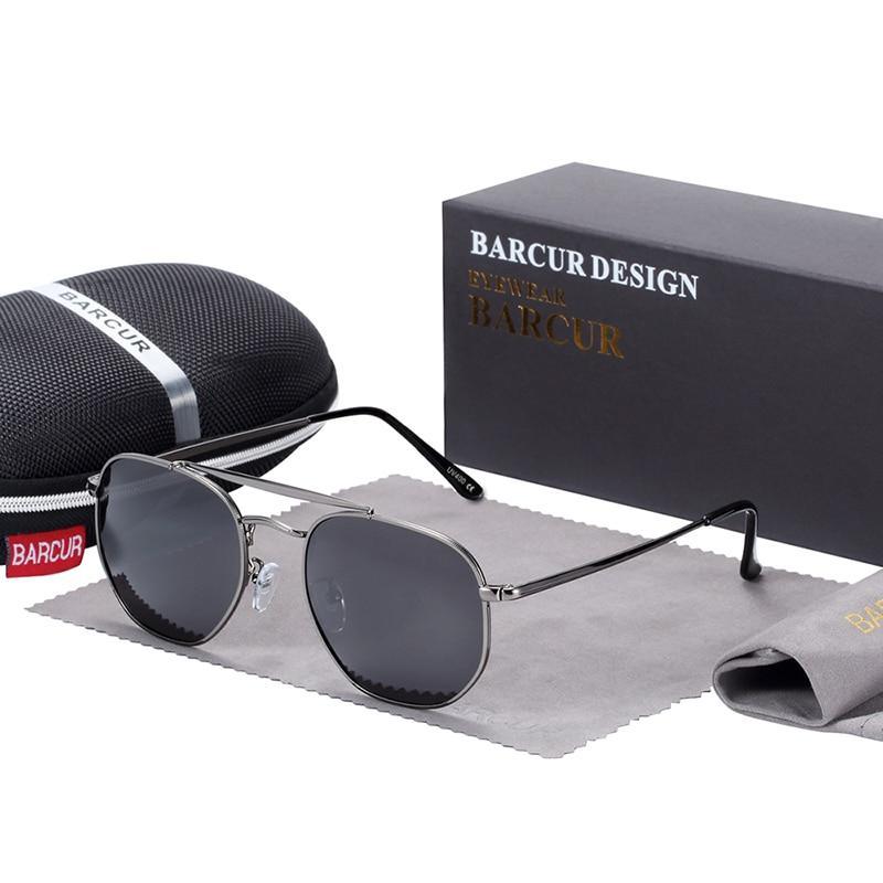 Luxury Famous Original Square Sunglasses for Men and Woman  Polarized Hexagon Sunglasses Oculos De Sol gafas lunette de soleil femme WIth UV400 Protection - SJB-DIAMOND ELITES