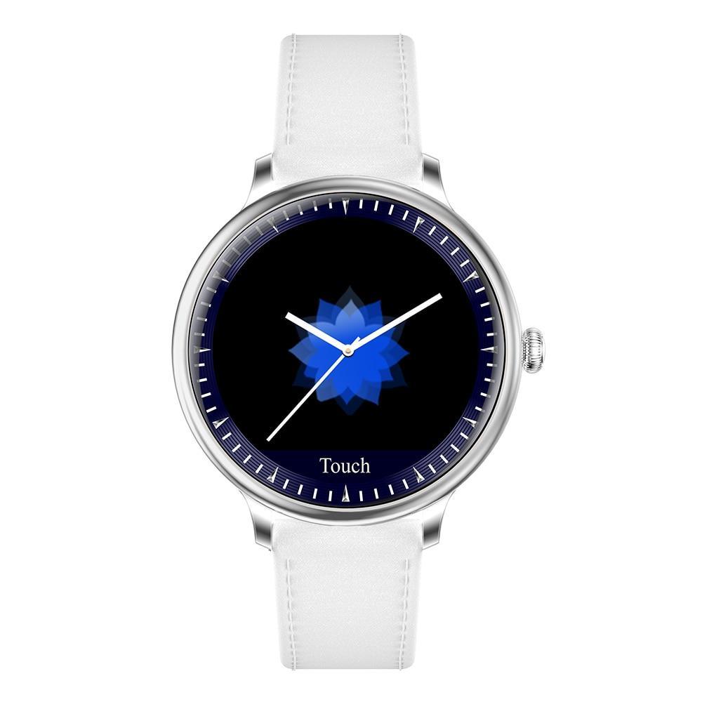 Luxury Modern Stylish Women Smart Watch With Round Screen Smartwatch For Girl Woman and Ladies With Heart Rate Monitor Compatible For Android and IOS Sistems - SJB-DIAMOND ELITES