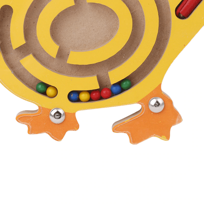 Children Magnetic Maze Toy Kids Wooden Puzzle Game Toy Kids Early Educational Brain Teaser Wooden Toy Intellectual Stevvex Board - SJB-DIAMOND ELITES