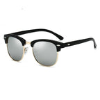 Polarized Sunglasses Men Women  Brand Design Eye Sun Glasses Women Semi Rimless Classic Men Sunglasses Oculos De Sol UV400 - SJB-DIAMOND ELITES