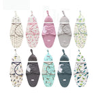 Baby Swaddle Blanket With Cap For Newborn Wrap Cotton Swaddling Bag Baby Envelope Sleep sack  Blanket .