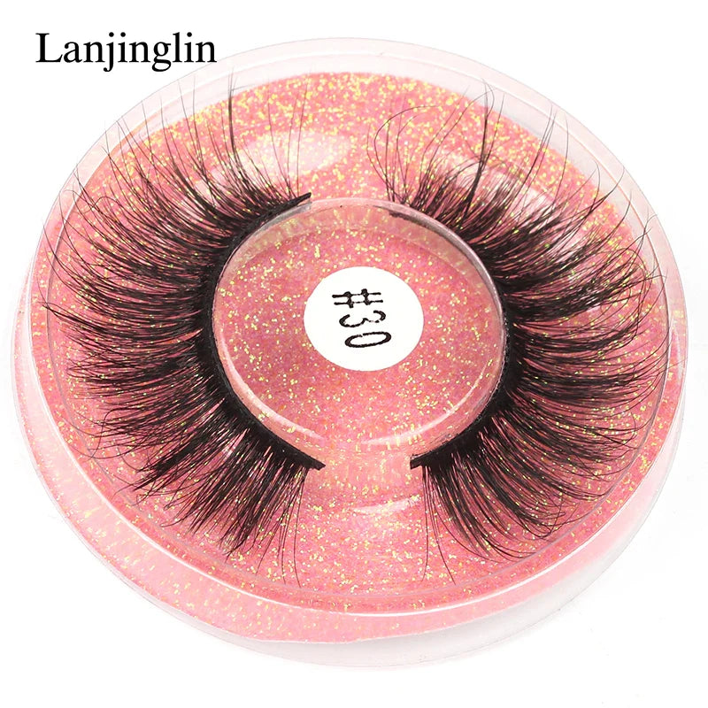 4/100 Pairs Wholesale Fake Lashes 3D Mink Eyelashes Fluffy Dramatic Lashes Cruelty Free False Eye lashes Makeup Tools maquillaje Lootquake LLC