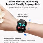 Elegant Popular Smart Watch For Women and Men D20 Pro Men Smartwatch for IOS and Android Sistems With Heart Rate Monitor Blood Pressure Sports Tracker Wristband - SJB-DIAMOND ELITES