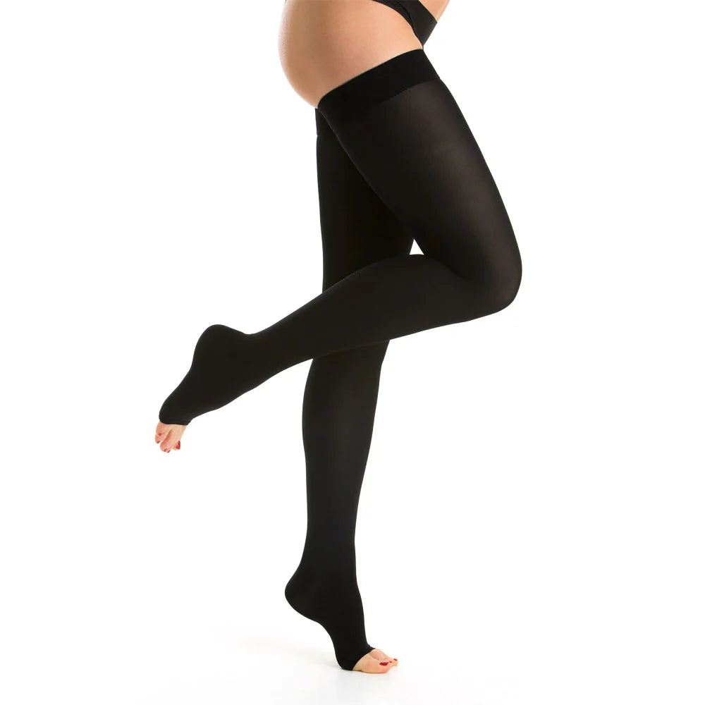 Compression Stockings Men Women,Open Toe,20-30 mmHg Graduated Support Socks DVT,Maternity,Pregnancy,Varicose Veins,Shin Splints Lootquake LLC